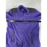 LL Bean Jacket Women Large Fleece Full Zip Polartec Wind Pro Outdoor Purple Photo 2