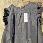 Strut & Bolt NWT  Sleeveless Black Minii Dress Large Photo 3