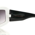 NWT Tattoo White Pink Love Roses Cross Tatted UV400 Sunglasses Photo 3