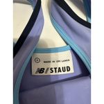 STAUD  x NB sleek purple sports bra size Small‎ Photo 1