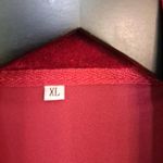 Red Velour‎ Hoodie Size XL Photo 1