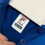 FILA Summer Sale: Blue and Yellow Polo Top for Active Wear Photo 1