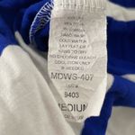 Elan Striped Asymmetrical Multi Look Dress and Skirt Blue White Size Medium Photo 6