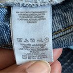 Free People  | Blue Button Fly High Waisted Skinny Jeans Sz 24 Photo 6