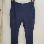 Jockey Women's Navy Blue Athleisure Pull On Jogger Pants Size 1X Photo 0