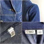 Cato  Denim Jacket Blazer blazer coat Button blue S Photo 6