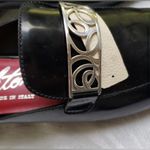 Brighton black leather mules sz 6.5 M Photo 2