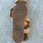 Kork-Ease Korks Tan Beige Neutal Strappy Flat Sandals Size 8 Buckle Photo 5