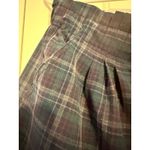 American Eagle Plaid Button-Front High-Waisted Shorts 10 Photo 6