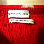 Urban Outfitters  Lula red floral V neck romper Photo 5