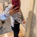 Rails  Marlo Ivory Gradient Tiger Stripe Sweatshirt Size Small Photo 2