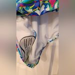 Ralph Lauren Lauren  Floral Ruffle One Piece Women’s Swimsuit Size 14 Photo 12