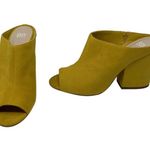 BP Gretta Vegan Suede Open Toe Block Heel Mules Photo 0