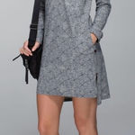 Lululemon 2014  Effortless Dress Plush Petal Black Ghost Bordeaux Drama Sz2 Rare Photo 0