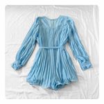 Endless Rose ★ NWT “Found Love” Pleated Romper - Powder Blue ★ Photo 8