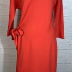 Tommy Bahama  Womens Side Tie Poppy Red Dress Size Medium Photo 0