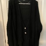 Wild Fable Black Oversized Cardigan Photo 0