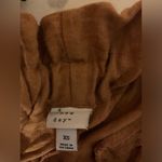 A New Day Burnt Orange Paper Bag Shorts with Belt Photo 1