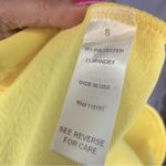 Romeo + Juliet Couture  Lemon Yellow Fit and Flare Skater Mini Dress Womens Small Photo 10