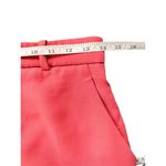 ZARA  Trousers High Waist Straight Leg Coral Pink Pants Size S‎ Photo 2