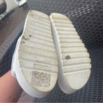 Shellys London White Leather Platform Bow Slide Sandals Modern comfort Sz 38 Photo 9