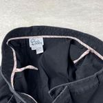 Lilly Pulitzer Vintage Cropped Capri Pants Womens 12 Black Preppy Casual Career Photo 11