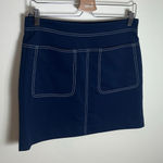 Tory Burch Sport Navy Pique Contrast Skirt Size Medium Photo 0
