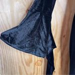 Source Unknown Morticia Addams-style Gothic Velvet Maxi Dress with Dramatic Bell Sleeves XXL Photo 4