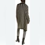 Max Studio  Women's Houndstooth Jacquard Open-front Cardigan In Black Photo 2