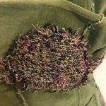 Anthropologie One Girl Who Olive Green Corduroy Career Blazer M Sweater Photo 5