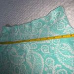 LuLaRoe Cassie Mint and White Paisley Pencil Skirt Size Small Like New Photo 1