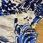 Lilly Pulitzer  Blue Floral wyota skirted romper Photo 5