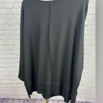 Spanx  Perfect Length Dolman Sweatshirt Size 1X Black‎ Lounge to Street Wear Photo 9