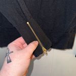 J. Crew Women's Black Ruffle Turtleneck Merino Wool Sweater Long Sleeve Size XS Photo 4