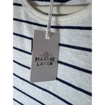 Marine layer  Women's Shirt Hemp / Cotton Cream Striped Tank Top Size S NWT $48 Photo 7