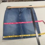SO  GSJC Women’s Denim Pencil Skirt‎ Size 32 inch Waist Blue Photo 5