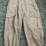 ZARA  Light Pink Trouser Cargo Joggers size Medium Photo 3