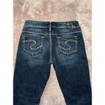 Silver Jeans  Women's Aiko Bootcut‎ Low Rise Blue Denim Dark Wash Size 28 Photo 6