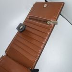 ANDOILT Genuine Leather Wallet RFID Blocking Credit Card Holder Cell Phone Handb Brown Photo 2