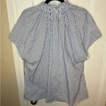 Tuckernuck POMANDER PLACE Blue Stripe Rae Blouse size xxl Photo 4