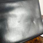 Salvatore Ferragamo Vara Vintage Shoulder Bag Navy Blue Leather Photo 12