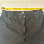 Paige  Nellie Culotte High Rise Wide Leg Jeans Black Denim Cropped Size 30 Photo 4