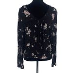 American Rag  Cie Tossed Floral Print Rayon Top‎ Size Medium NWT Photo 2
