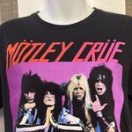 Motley Crue 2021 Bad Boys of Hollywood Black Black Graphic T Photo 4