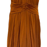 Lulus  One Shoulder Terracotta jumpsuit beautiful wide leg excellent pre owned Photo 0