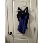 Baleaf Swimwear Women's Size 34 Racerback Athletic One Piece Swimsuit Blue Black Photo 8