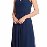 Adrianna Papell Charlotte Navy Bridesmaids Dress Photo 1