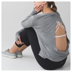 Lululemon • bring it backbend open back sweater Photo 38