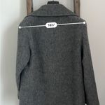 H&M Gray Warm Coat Blazer Oversized XS Photo 2