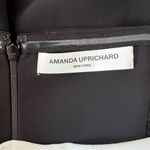 Amanda Uprichard  Kerry Strapless Skort Romper Dress In Black & Ivory Photo 8